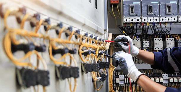 Professional Electrician technician working in Red Lion, PA